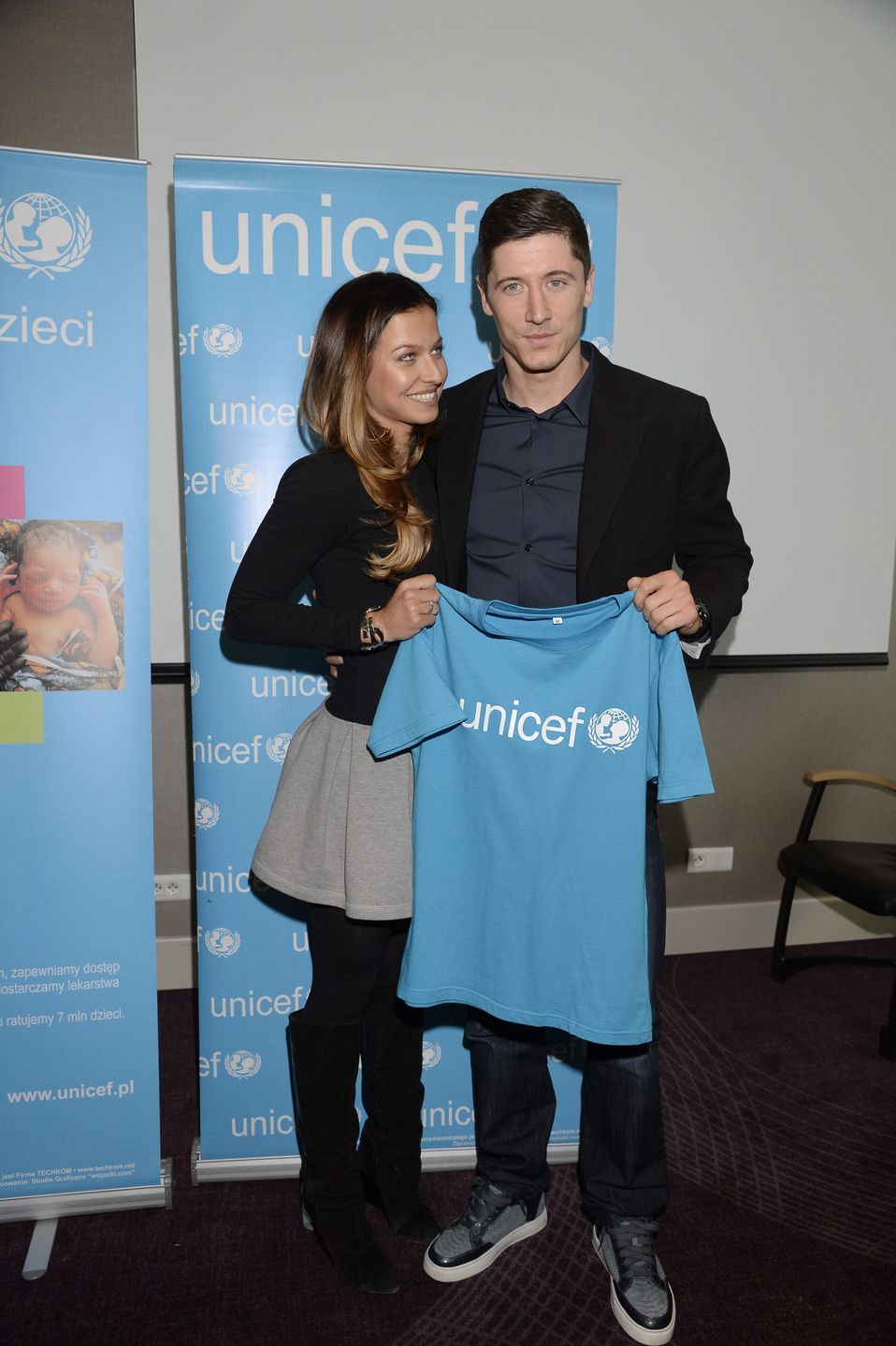 Anna i Robert Lewandowscy