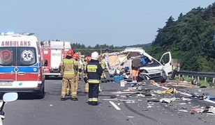 Śląskie. Koszmarny wypadek na A4. Jedna osoba nie żyje