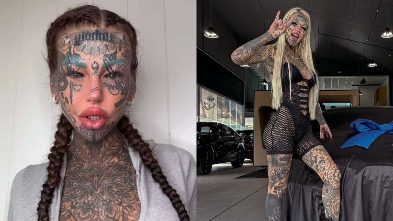 Tak Amber Luke wyglądała przez wytatuowaniem niemal całego ciała