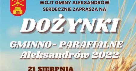 Dożynki Gminy Aleksandrów 2022. Gwiazda wieczoru zespół Karpowicz Family