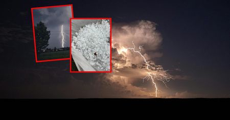 Burze nad Polską. Na Podkarpaciu spadł grad
