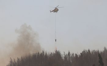 Pożar w Alpach. Trwa akcja z udziałem trzech śmigłowców