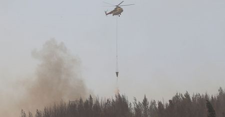 Pożar w Alpach. Trwa akcja z udziałem trzech śmigłowców
