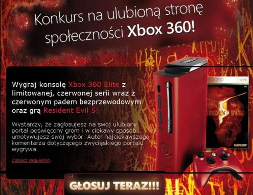 Zagłosuj na ulubioną stronę i wygraj limitowaną wersję Xbox Elite!