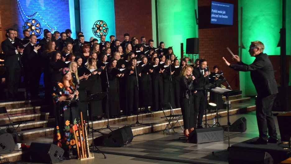Koncert Akademickiego Chóru Politechniki Śląskiej w Tychach