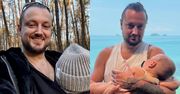 Baron na nowym zdjęciu z synem: "Wiem, że wyglądam jak mój tata"