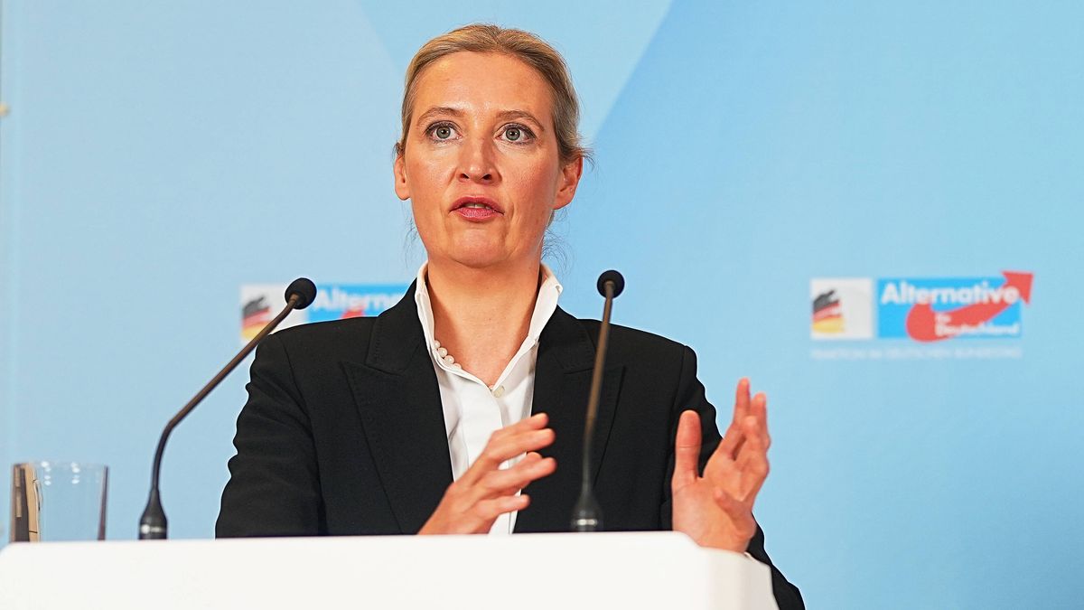 Alice Weidel, liderka AfD. Skrajna prawica w Niemczech ma mocne 
