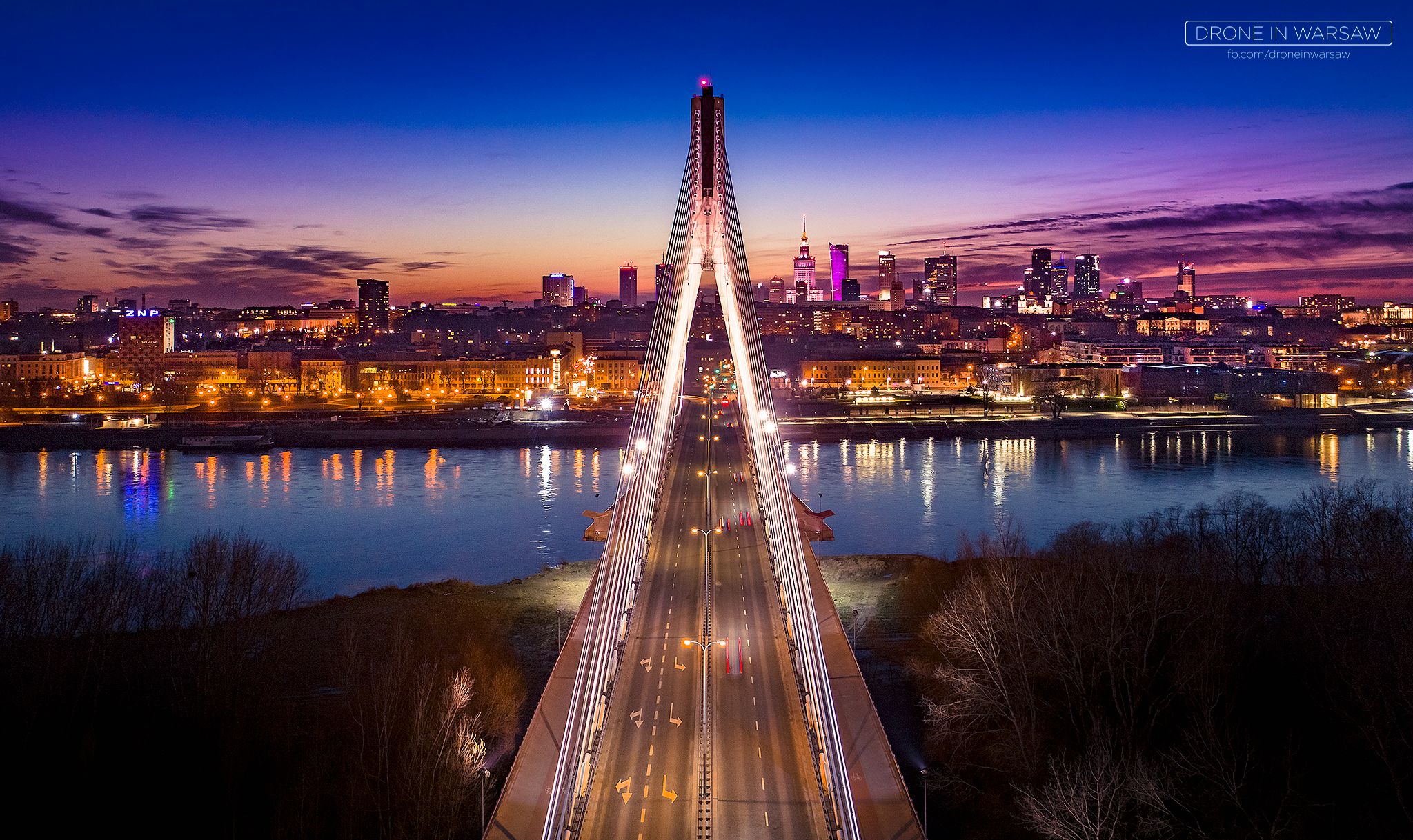 Warszawa z lotu ptaka wygląda przepięknie. Poznajcie wizję Drone in Warsaw 3