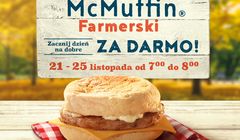 McMuffin Farmerski rano za darmo w promocji McDonald’s (wideo)