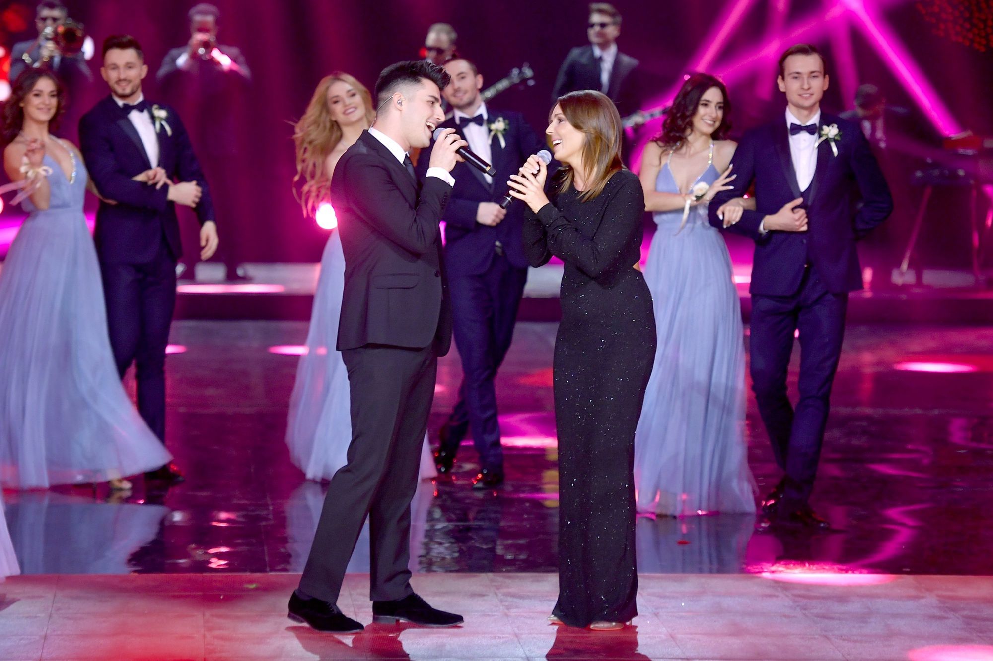 Agnieszka Włodarczyk i Filip Lato