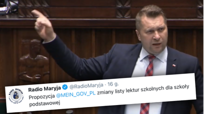 Dajcie więcej religii, patriotyzmu i Jana Pawła II – system wytrzyma. Nowa lista lektur Czarnka