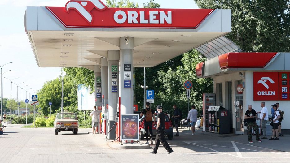 Stacja benzynowa Orlenu 