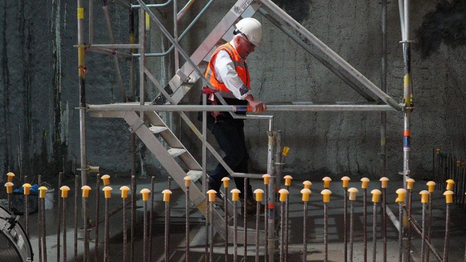 Tak wygląda komora startowa dla maszyny drążącej tunel wybudowana u zbiegu Maratońskiej i Obywatelskiej