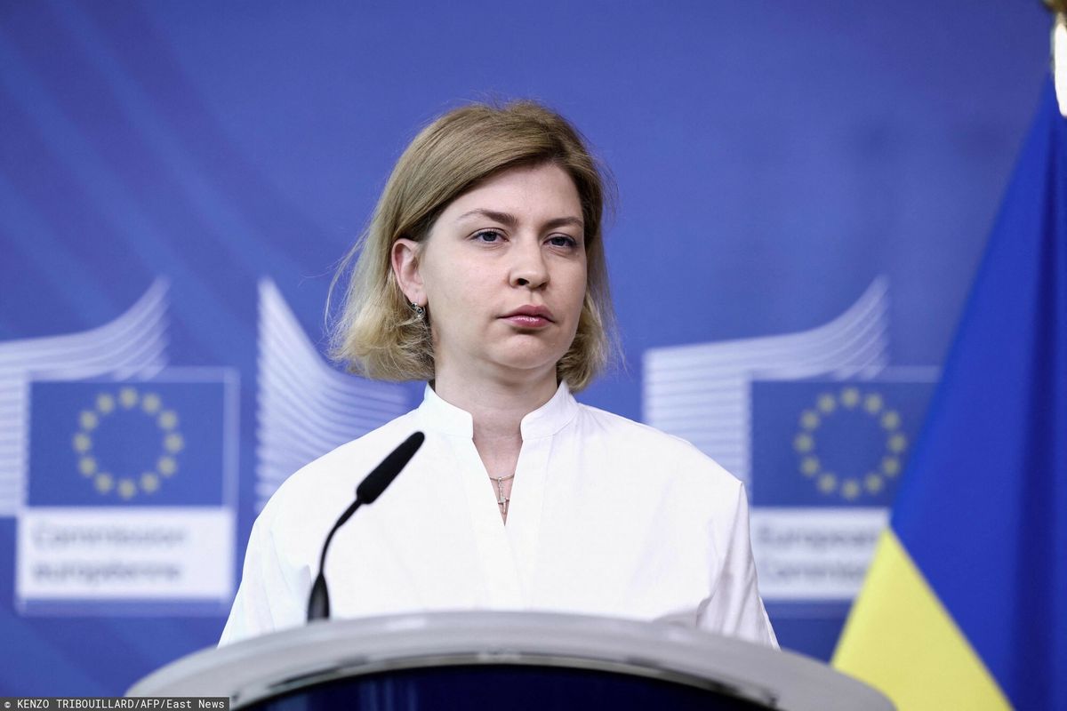 Na zdjęciu: Olha Stefaniszyna, wicepremier ds. integracji europejskiej i euroatlantyckiej 