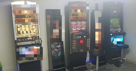 Syców. Zlikwidowano punkt z nielegalnymi automatami do gier. Na miejscu znaleziono też narkotyki