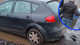 Pruszcz Gdański: Próbował uciec policji, ale ugrzązł w błocie. 32-latek wcześniej pił. Narkotest też wyszedł pozytywnie