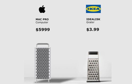 IKEA kpi z najnowszego Maca Pro marki Apple