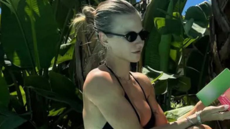 Anna Lewandowska w bikini 