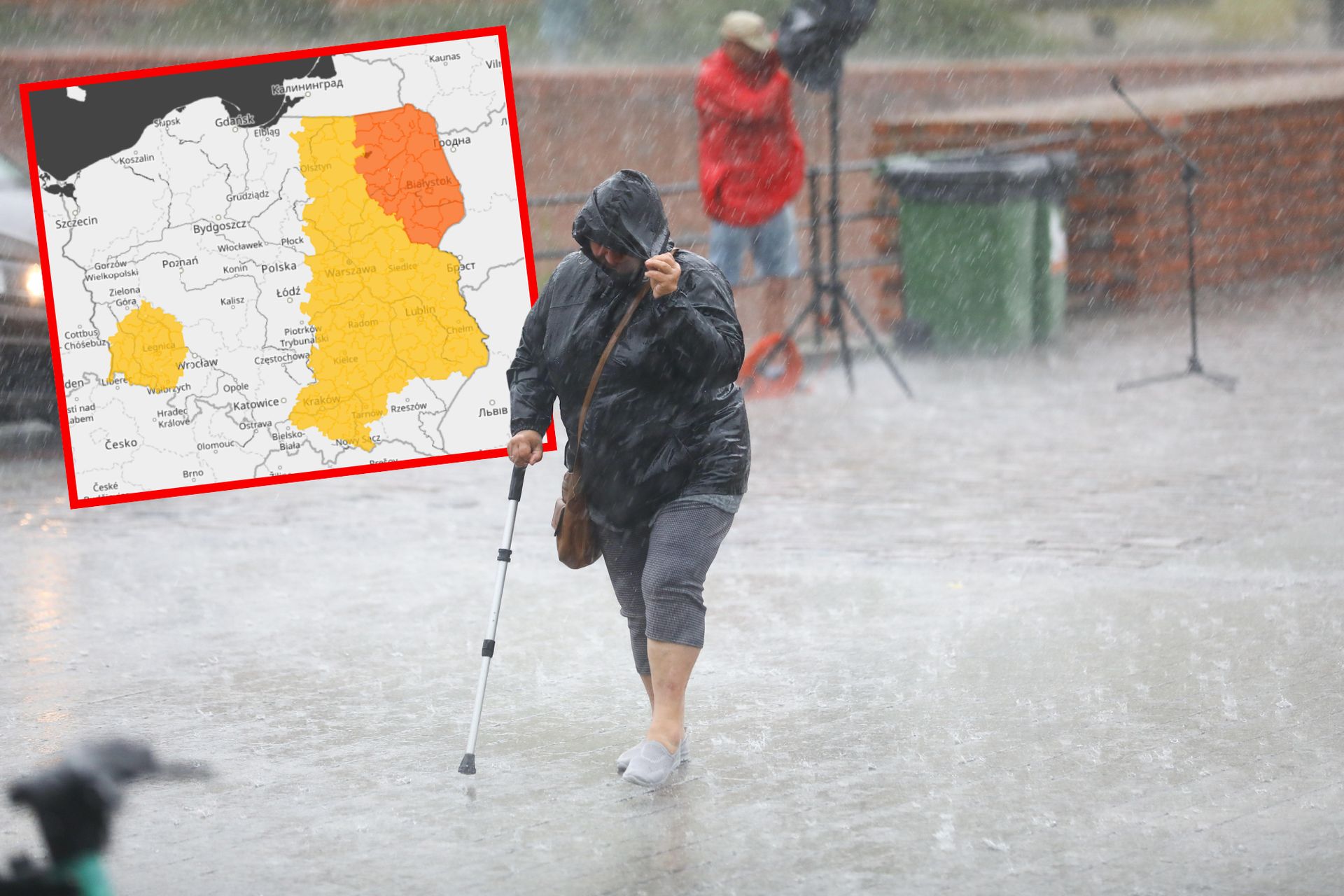 Potężne burze podzielą kraj. Pomarańczowe ostrzeżenia IMGW