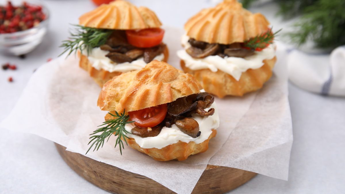 Ptysie w wersji wytrawnej sprawdzają się na domówkach