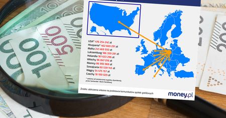 Milionowe zyski polskich spółek płyną za granicę. Zobacz gdzie i do kogo