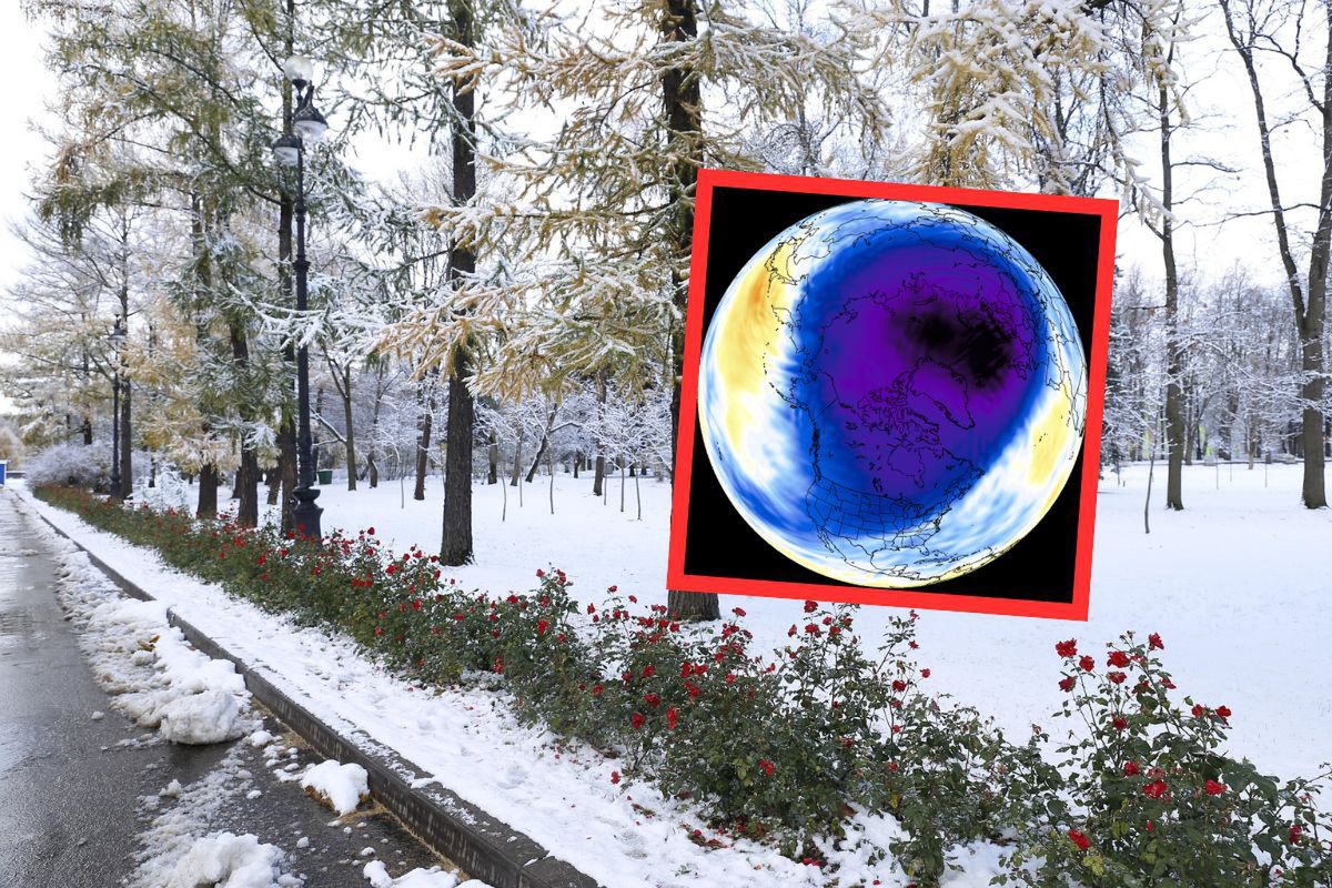 Formuje się nad biegunem północnym. Będzie miał wpływ na zimę w Polsce