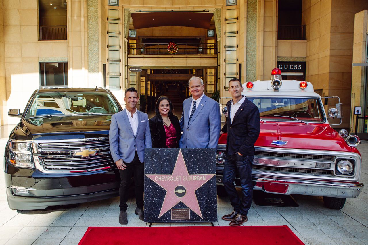 Chevrolet Suburban pierwszym samochodem z wyróżnieniem w Alei Gwiazd Hollywood