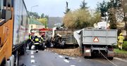 Wypadek na DK11 w Ujściu. Utrudnienia i objazd przez Nową Wieś Ujską