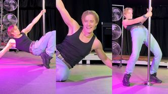 Katarzyna Zillmann WYGINA SIĘ NA RURZE w rytm przeboju Tatu. "Halo Igrzyska! Mam do zaproponowania jeszcze jedną konkurencję" (WIDEO)