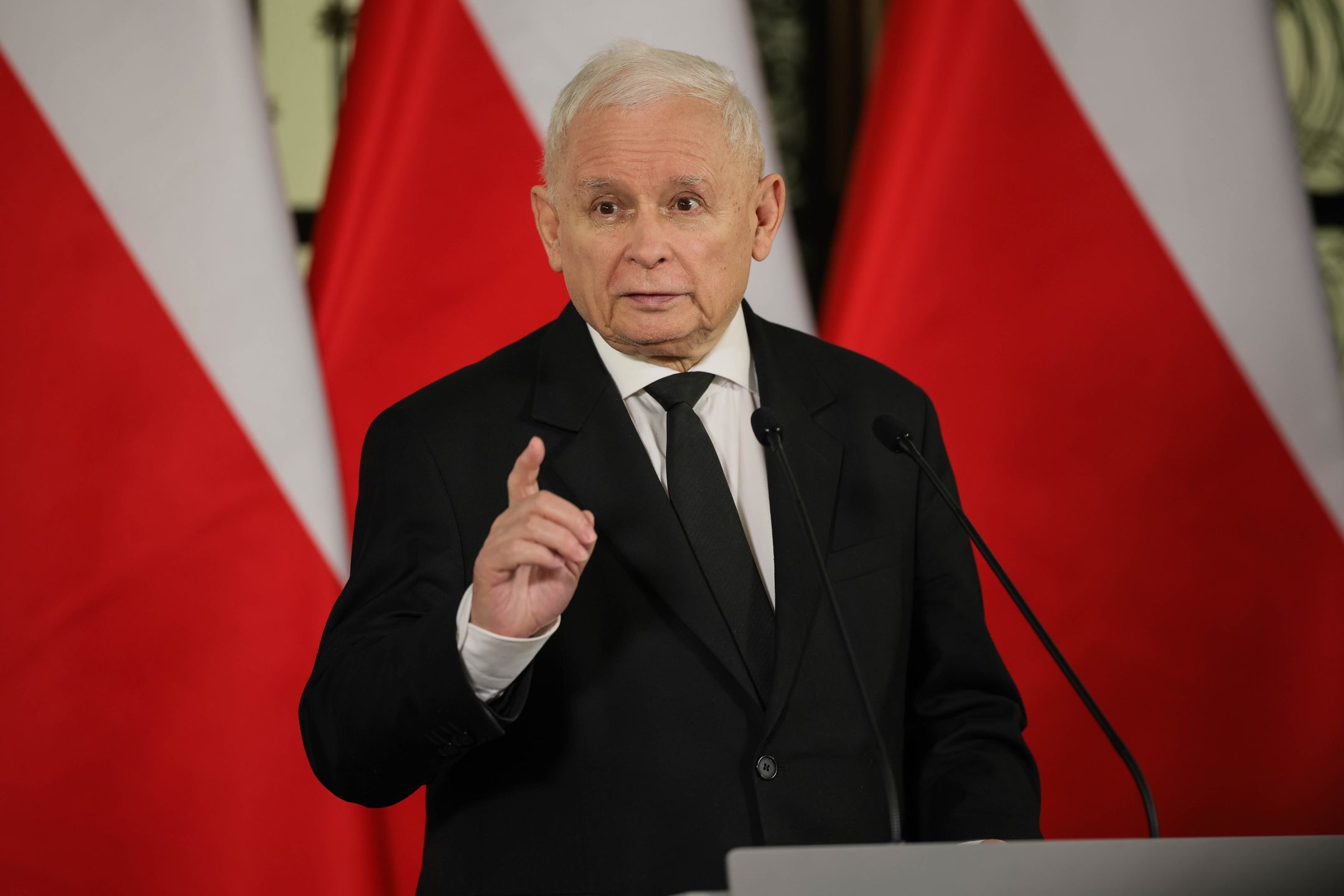 Prezes PiS Jarosław Kaczyński skomentował zachowanie 