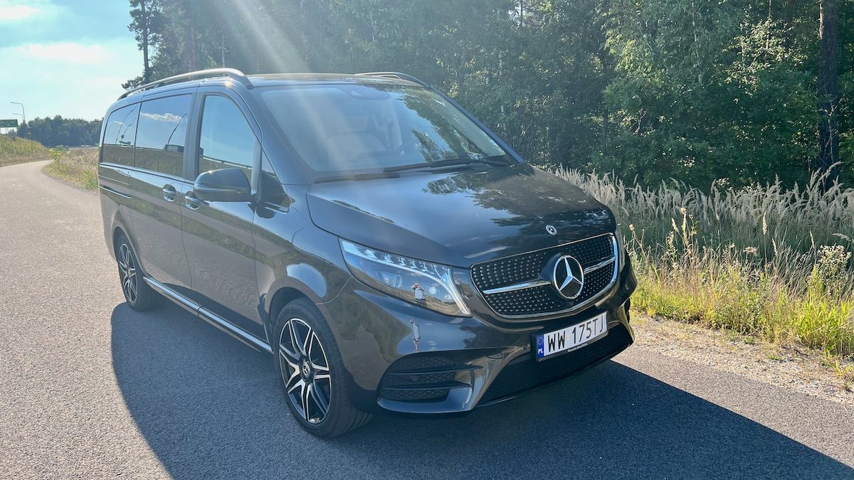 Mercedes klasy V sprzed liftingu (2023)
