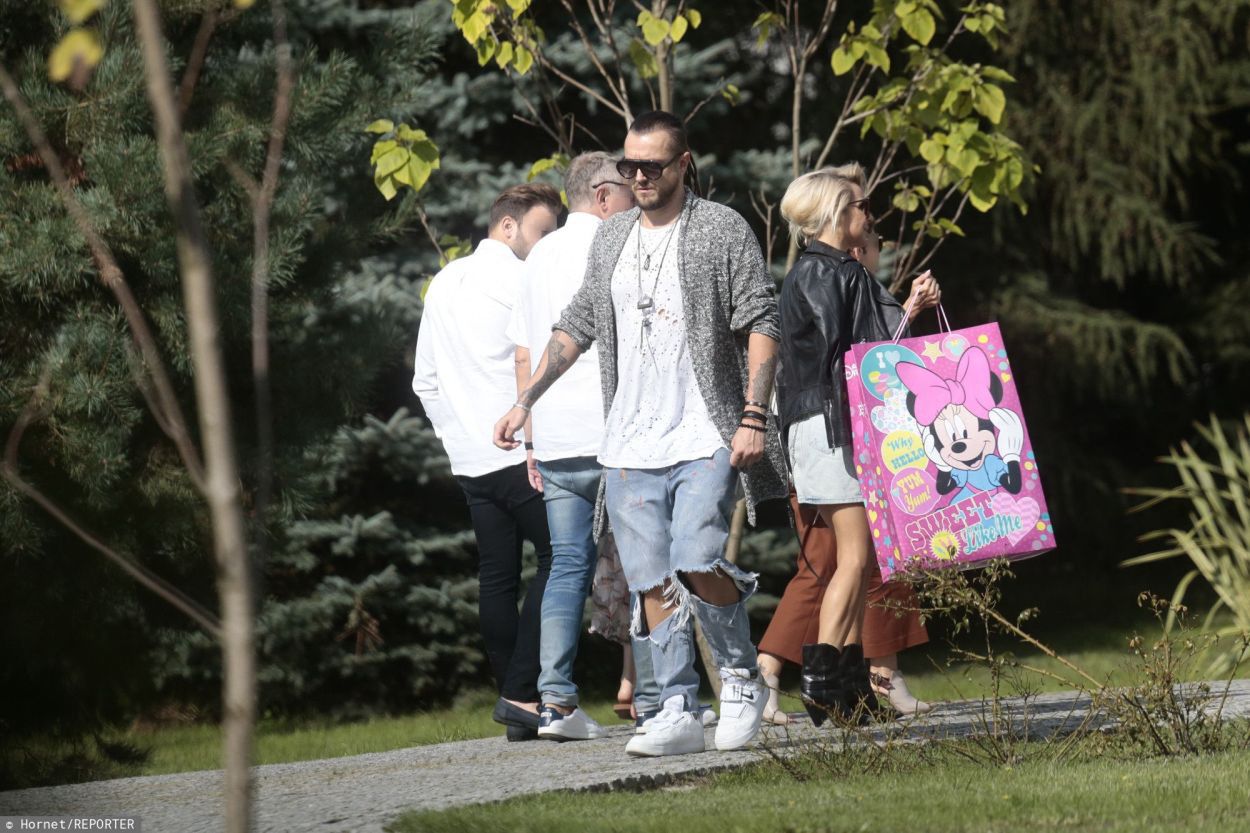 Blanka Lipińska i Baron na urodzinach córki Natalii Siwiec