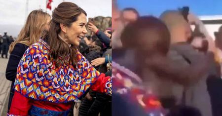 Chwile grozy z udziałem królowej Danii. Została potrącona przez mężczyznę na SKUTERZE. Wszystko się nagrało (WIDEO)