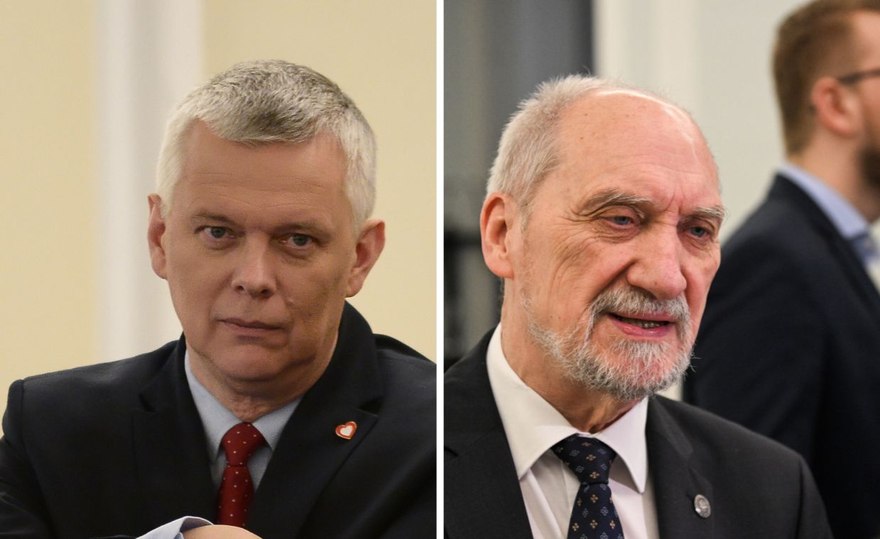 Tomasz Siemoniak i Antoni Macierewicz