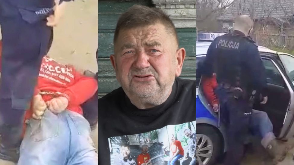 Interwencja policji u Gienka z Plutycz z "Rolnicy. Podlasie"