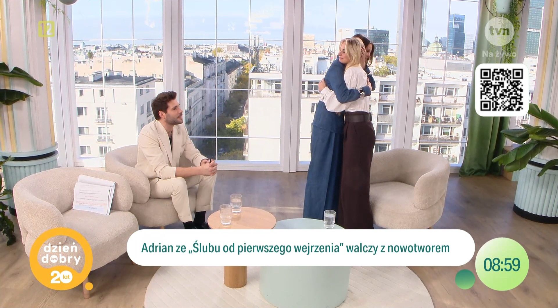Anita Szydłowska w programie "Dzień Dobry TVN"