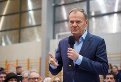 Tego w telewizji nie było widać. Tak zareagowali na przyjazd Tuska