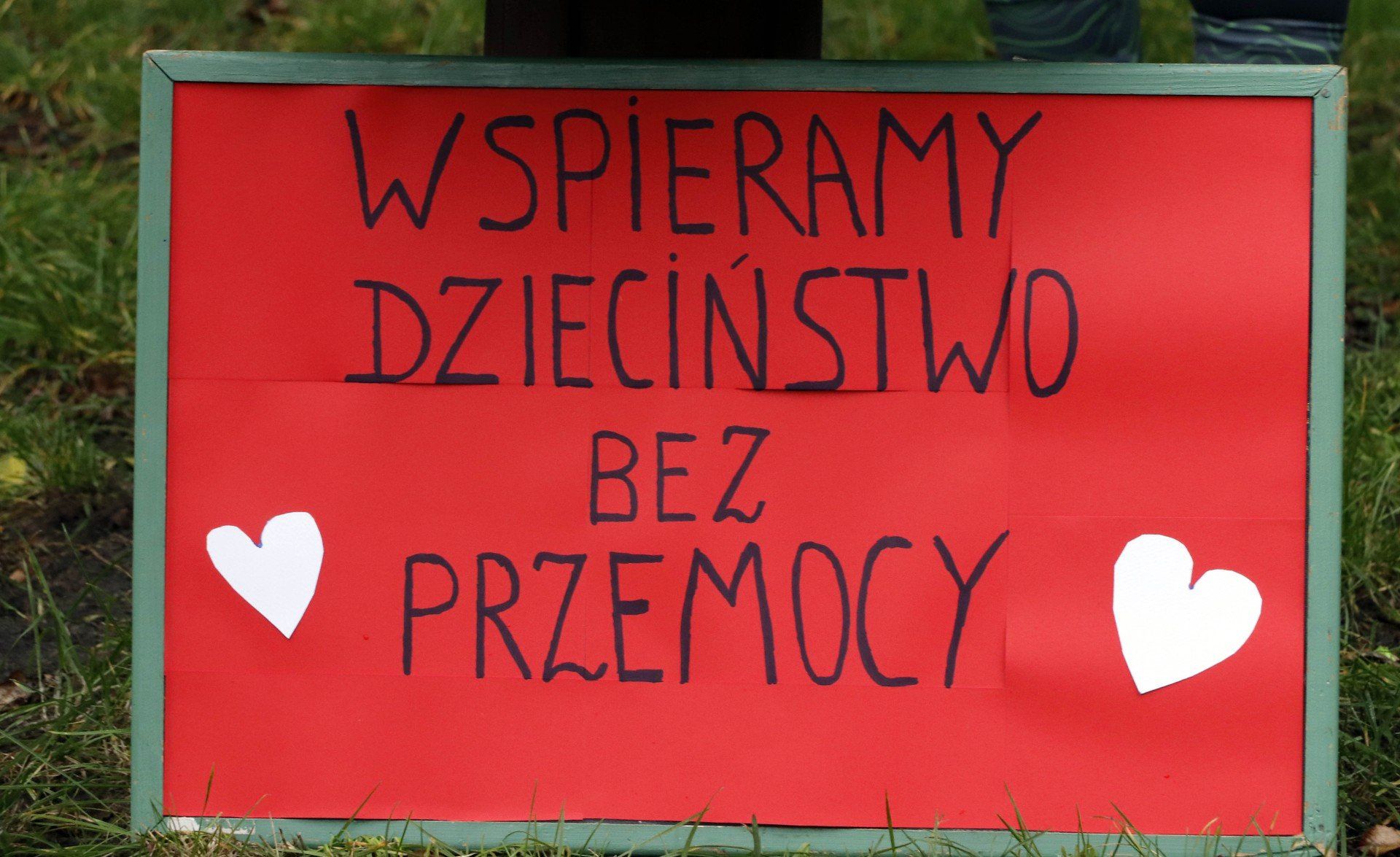 Park run w Grudziądzu promujący wsparcie dzieciom