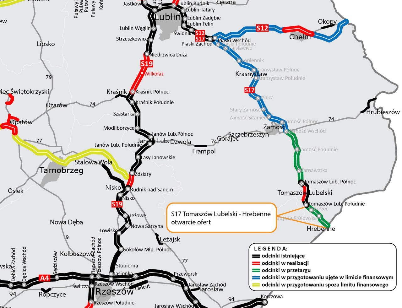 Mapa planowanej inwestycji