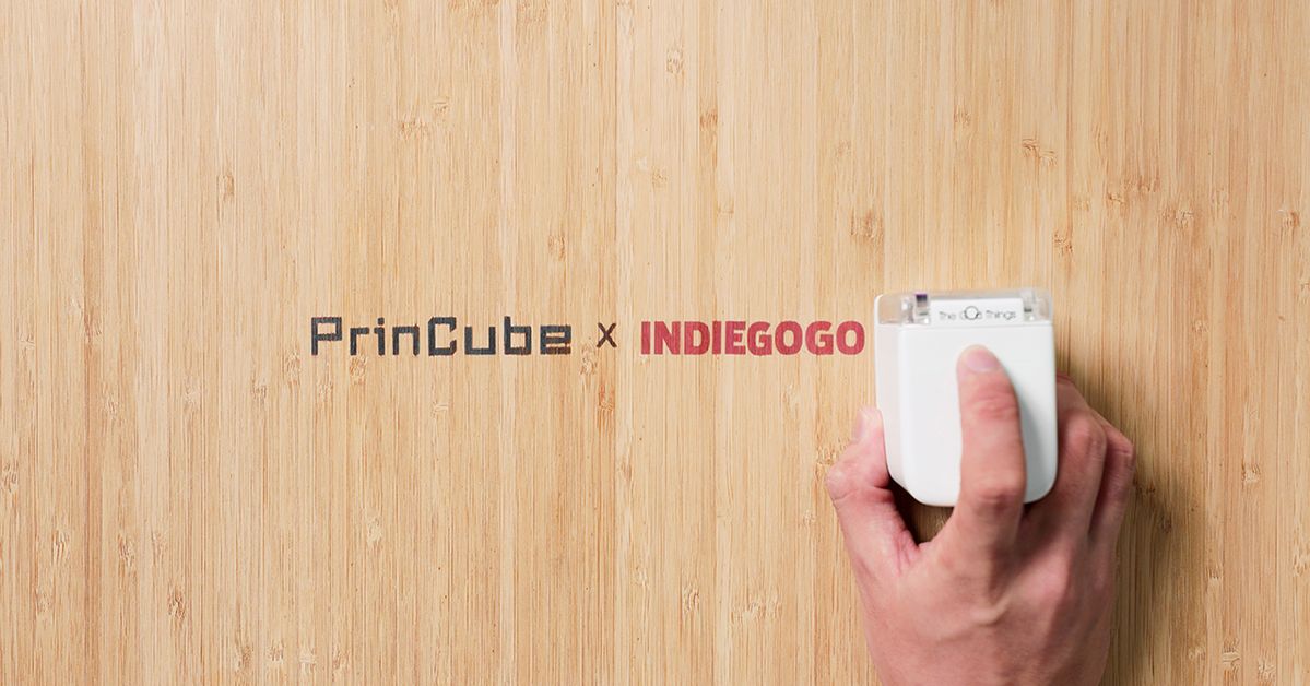 PrinCube. Najmniejsza drukarka na świecie w atrakcyjnej cenie podczas zbiórki na Indiegogo