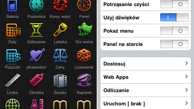 Wielofunkcyjna aplikacja dla iPhone'a 1
