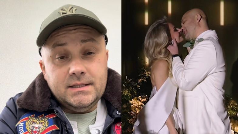 Adrian Szymaniak reaguje na nieprzychylne komentarze ws. wesela