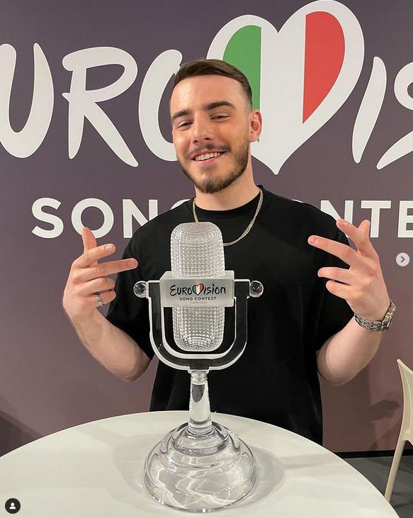 Krystian Ochman na Eurowizji