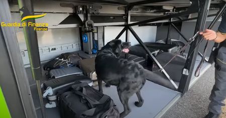 Miała je w walizkach. Kobieta wyciągnięta z autobusu we Florencji