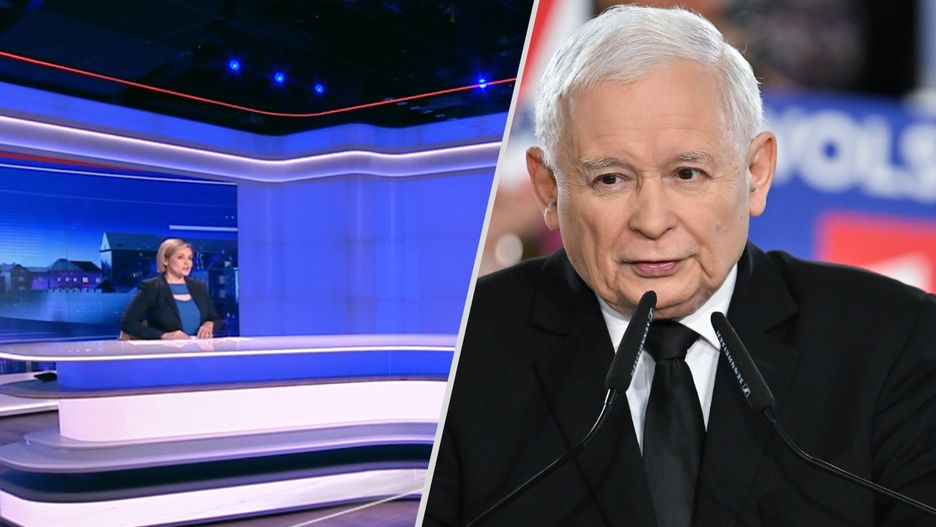 "Wiadomości" TVP i Jarosław Kaczyński
