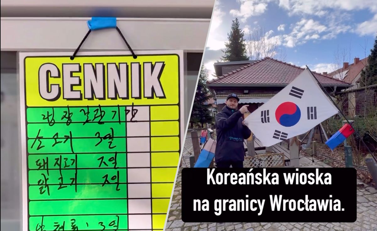 polska, korea południowa, seul, wieś Mała Korea obok Wrocławia. Wszystko na wzór Seulu