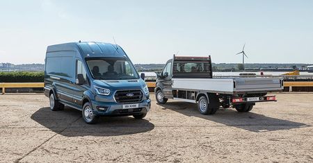 Ford Transit z dmc 5 ton to już nie tylko auto dostawcze. Może być lekką ciężarówką