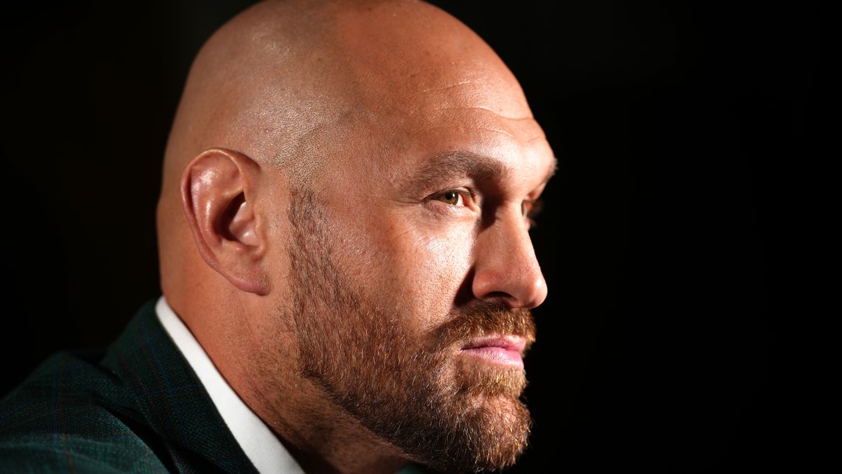 Tyson Fury during an interview at the Park Plaza Waterloo, London. Picture date: Friday February 11, 2022. (Photo by John Walton/PA Images via Getty Images)