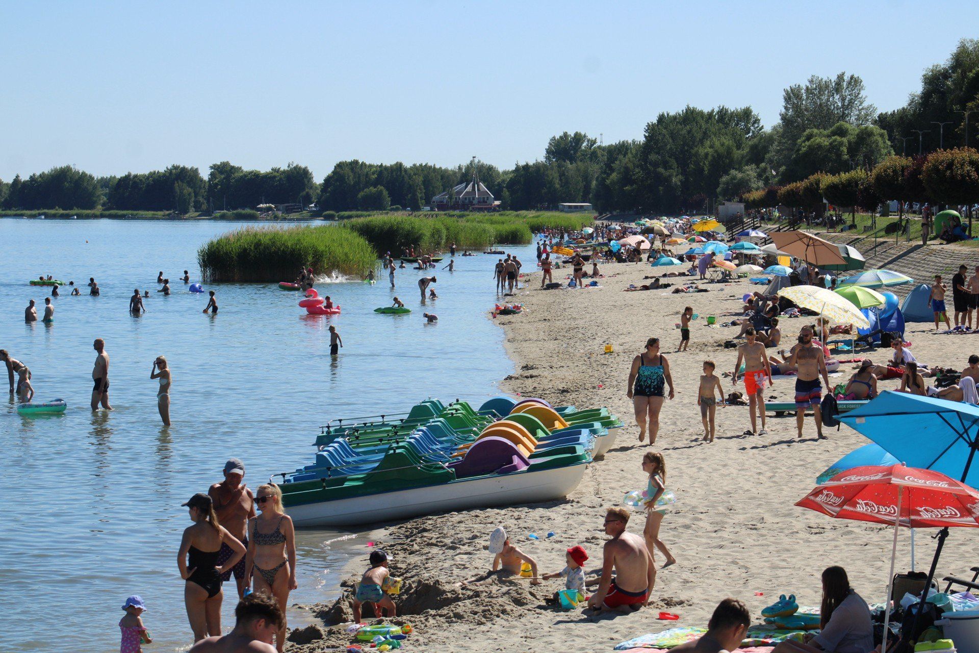 Wypoczynek nad Jeziorem Tarnobrzeskim, 2 lipca 2025