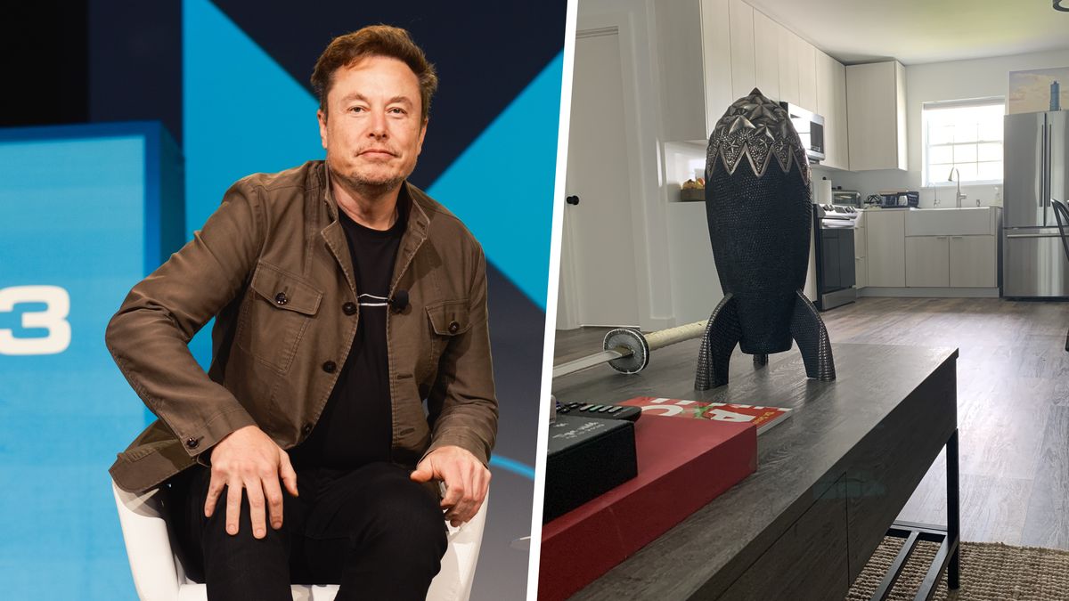 Tak mieszka Elon Musk